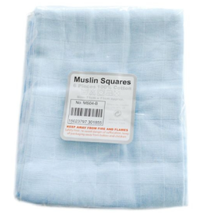 SOFT TOUCH Muslin Squares 6PK "Blue"
